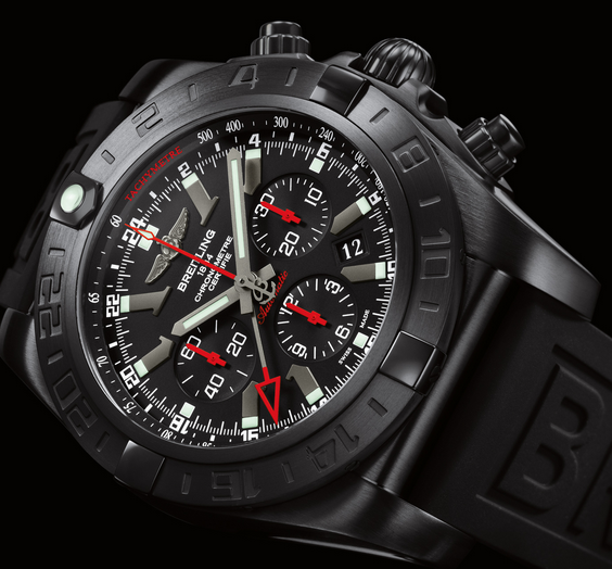 Cool Swiss Breitling Blacksteel Replica Watches Sale